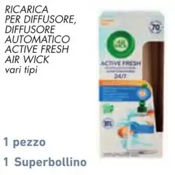 Conad Ricarica per diffusore Air Wick Active Fresh offerta