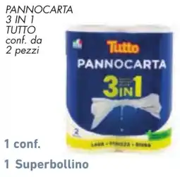 Conad Tutto Pannocarta 3 in 1 offerta