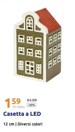Action Casetta a LED offerta