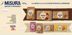 Conad Biscotti, cornetti, fette biscottate, crackers integrali fibraextra, multicereali Misura offerta