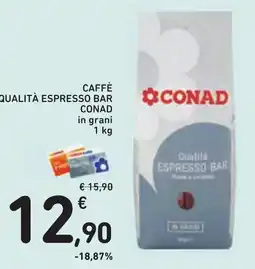 Conad Caffè Qualità Espresso Bar Conad offerta
