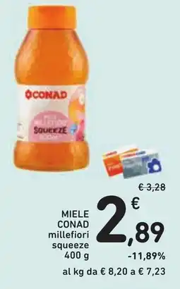 Conad Miele Conad millefiori squeeze offerta