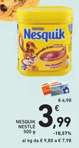 Conad Nesquik Nestlé offerta