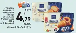 Conad Cornetti Nutrifree senza glutine offerta