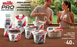 Conad LINEA PRO HIGH PROTEIN MILK offerta