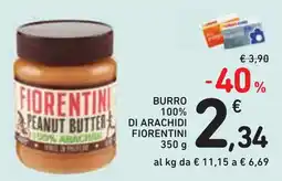 Conad Burro di arachidi Fiorentini offerta