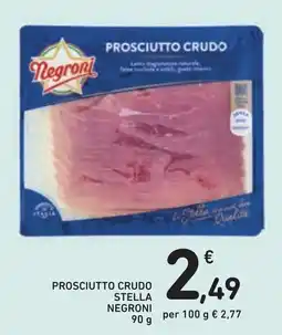 Conad Prosciutto crudo Stella Negroni offerta