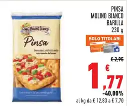 Conad Pinsa Mulino Bianco offerta