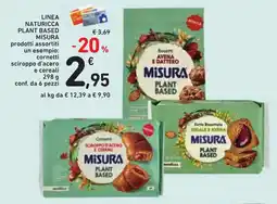 Conad Misura plant based prodotti assortiti offerta