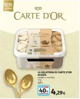 Coop La Gelateria di Carte d'Or Algida offerta