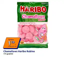 Action Chamallows Haribo Rubino offerta