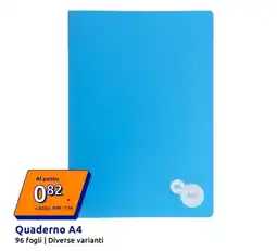 Action Quaderno A4 offerta