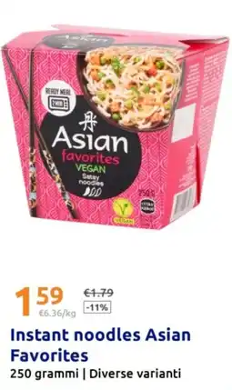 Action Instant noodles Asian Favorites offerta
