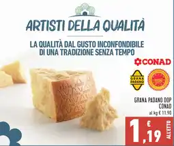 Conad Grana Padano DOP Conad offerta