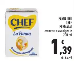Conad Panna UHT Chef Parmalat offerta