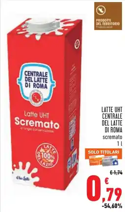 Conad Latte UHT Screamato offerta