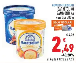Conad Barattolino Sammontana offerta