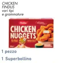 Conad Chicken nuggets Findus offerta