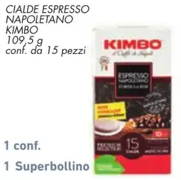 Conad Cialde espresso napoletano Kimbo offerta