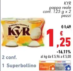 Conad KyR pappa reale offerta