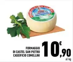 Conad Superstore Formaggio di Castel San Pietro Caseificio Comellini offerta