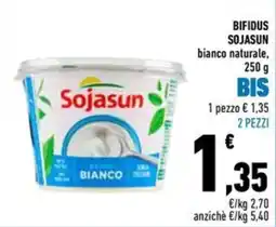 Conad Superstore Sojasun Bifidus bianco naturale offerta