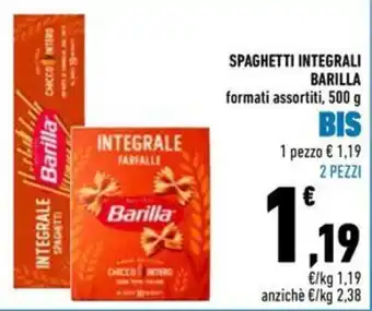 Spaghetti integrali Barilla
