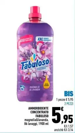 Conad Superstore Ammorbidente concentrato Fabuloso magnolia&lavanda offerta