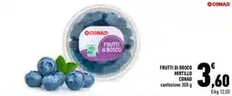 Conad Superstore Frutti di bosco mirtillo Conad offerta