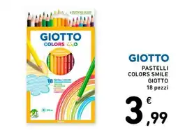 Spesa Facile Conad Giotto pastelli colors smile offerta