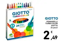 Spesa Facile Conad Giotto Pennarelli Turbo Color offerta
