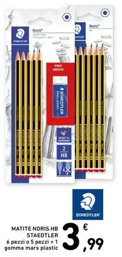 Spesa Facile Conad Matite Noris HB Staedtler offerta