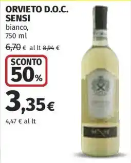 Coop Superstore Orvieto D.O.C. Sensi bianco offerta