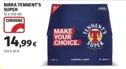 Coop Superstore Birra Tennent's Super offerta