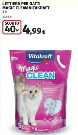 Coop Superstore Lettiera per gatti Magic Clean Vitakraft offerta