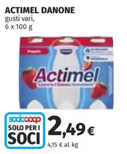 Coop Superstore Actimel Danone offerta
