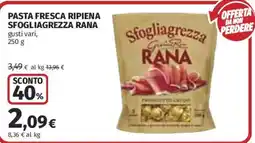 Coop Superstore Pasta fresca ripiena sfogliagrezza Rana offerta