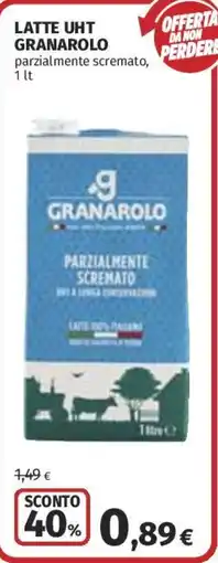 Coop Superstore Latte UHT Granarolo parzialmente scremato offerta