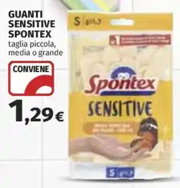 Coop Superstore Guanti sensitive Spontex offerta