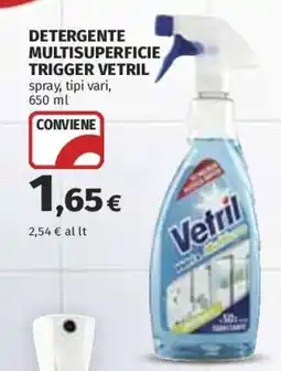 Coop Superstore Detergente multisuperficie Vetril offerta