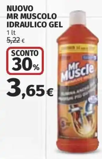 Coop Superstore Mr Muscle idraulico gel offerta