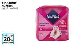 Coop Superstore Assorbenti Nuvenia offerta