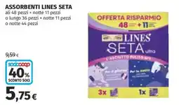 Coop Superstore Assorbenti Lines Seta offerta