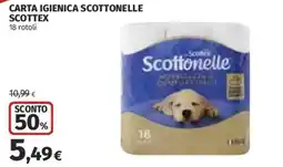 Coop Superstore Carta igienica scottonelle scottex offerta