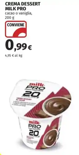 Coop Superstore Crema dessert milk pro offerta