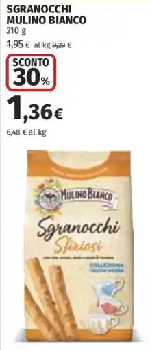 Coop Superstore Sgranocchi Sfiziosi Mulino Bianco offerta