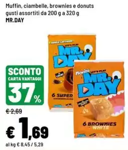 Iper La Grande Mr. Day brownies white offerta