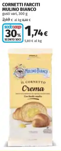 Coop Superstore Cornetti farciti Mulino Bianco offerta
