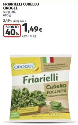 Coop Superstore Friarielli Cubello offerta