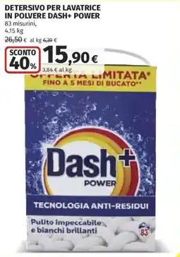 Coop Superstore Detersivo per lavatrice in polvere Dash+ Power offerta